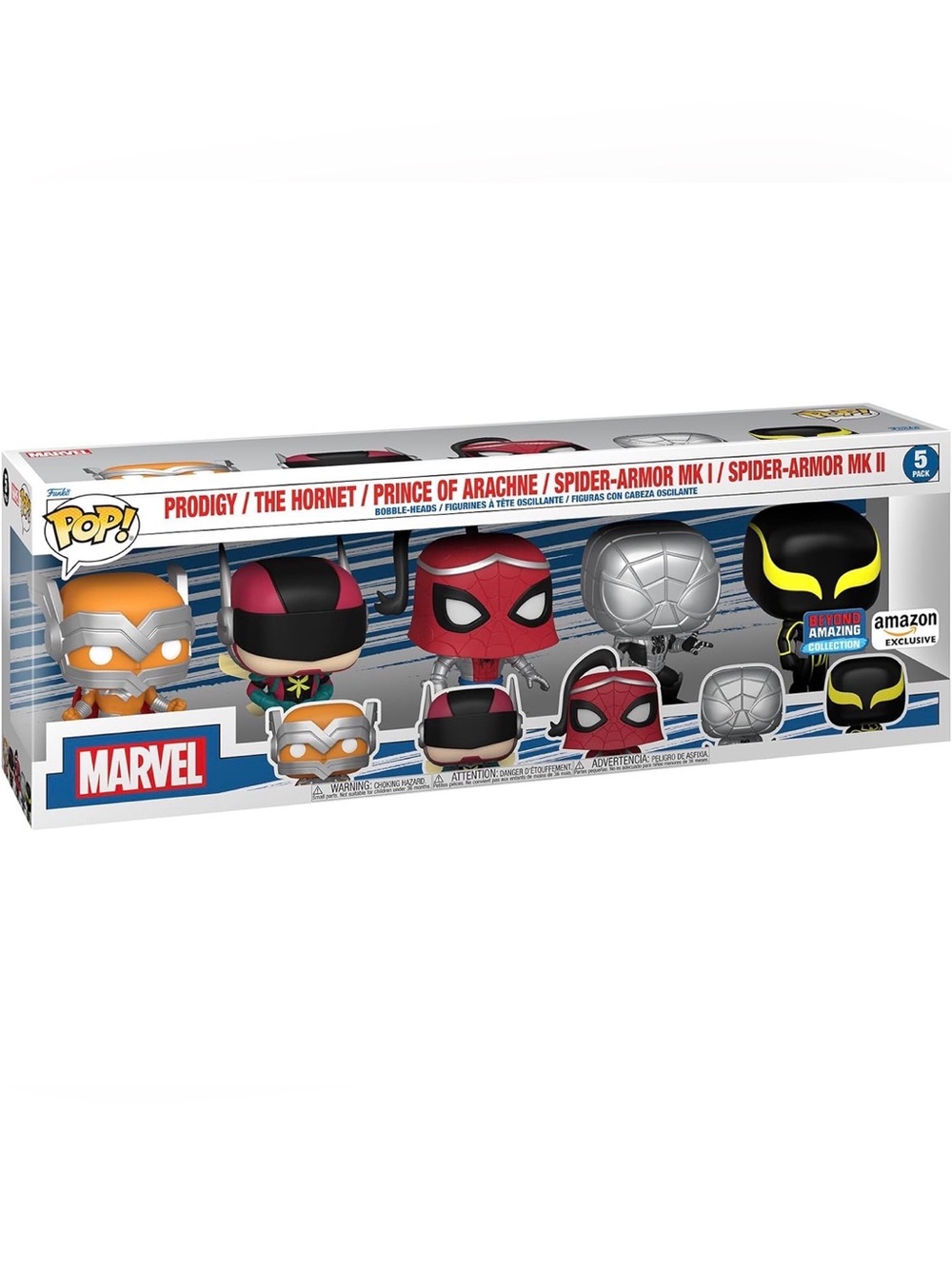 Funko Pop! Marvel: Spider-Man: Beyond Amazing 5 Pack, Amazon Exclusive